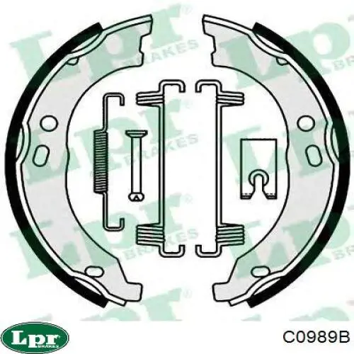Купить C0989B LPR Передний трос ручника