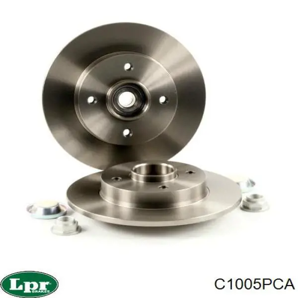 Купить C1005PCA LPR Диск тормозной задний