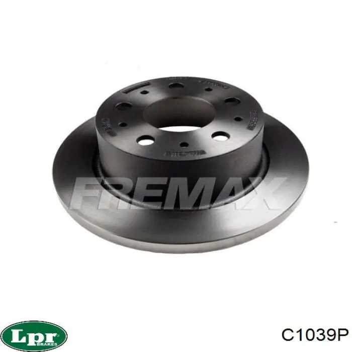 Купить C1039P LPR Диск тормозной задний