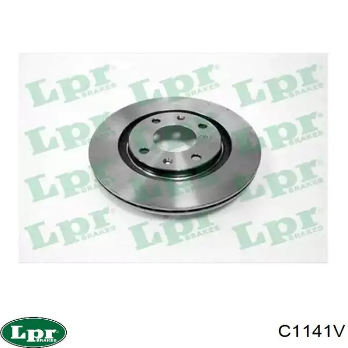 C1141V LPR диск тормозной передний