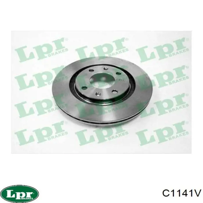 Тормоз дисковый передний LPR C1141V цена, от 22.25 USD
