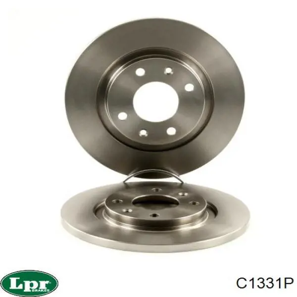 C1331P LPR диск тормозной передний