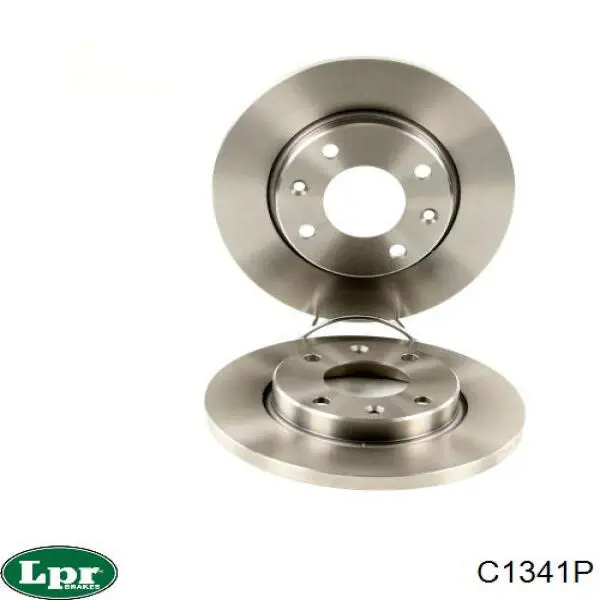C1341P LPR диск тормозной передний