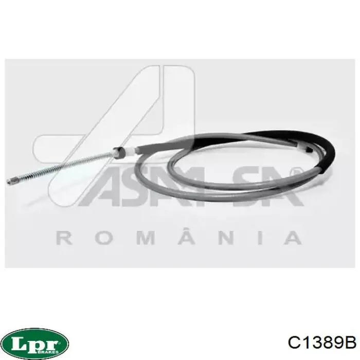 Задний трос ручника LPR C1389B цена, от 12.64 USD