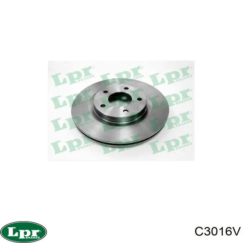 C3016V LPR диск тормозной передний