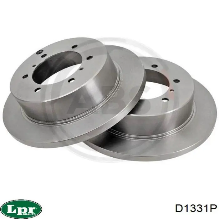 Задний тормозной диск LPR D1331P цена, от 40.86 USD