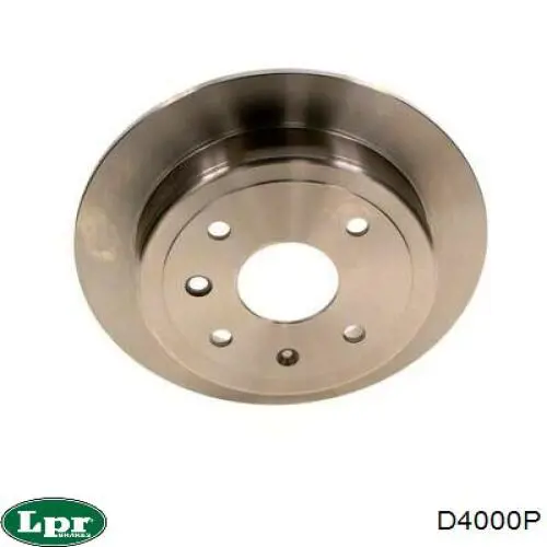 Диск гальмівний задній D4000P LPR