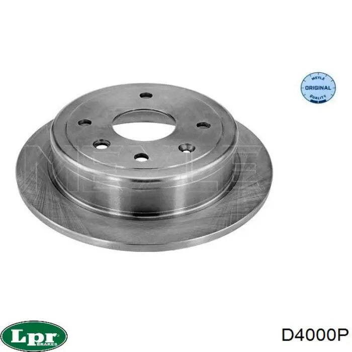 Тормозные диски D4000P LPR