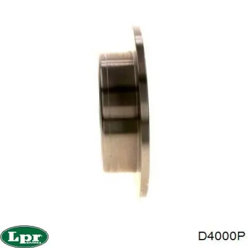 Диск гальмівний задній D4000P LPR