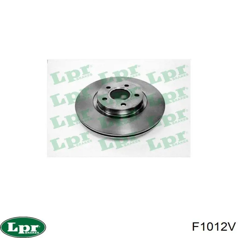 Передние тормозные диски F1012V LPR