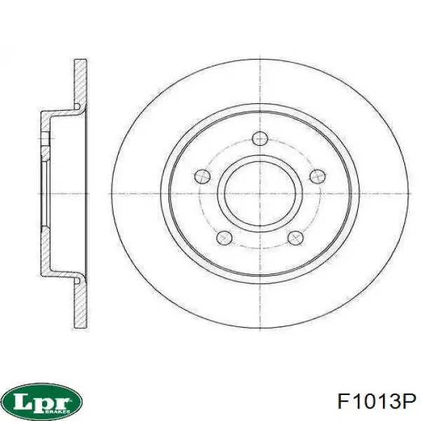 Задний дисковый тормоз LPR F1013P