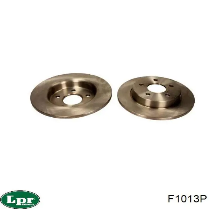 Купить F1013P LPR Диск тормозной задний