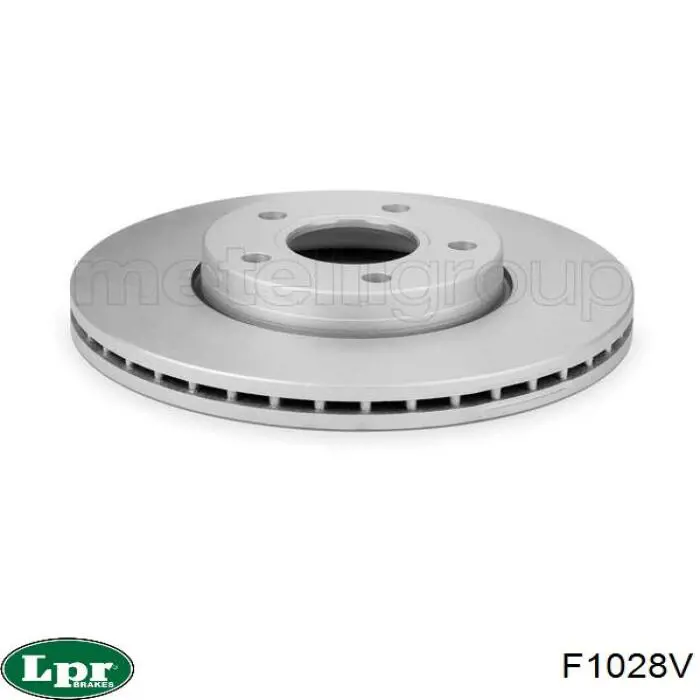 F1028V LPR Диск тормозной передний