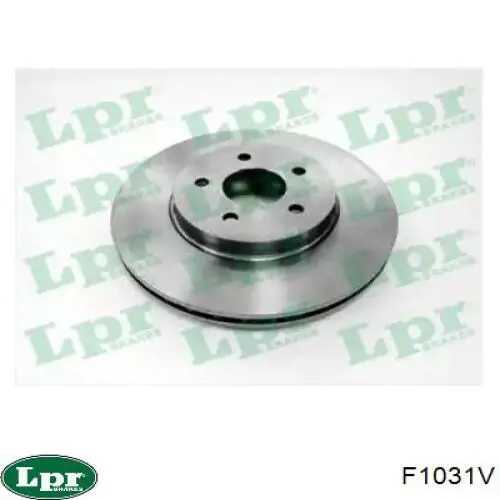 Передние тормозные диски F1031V LPR