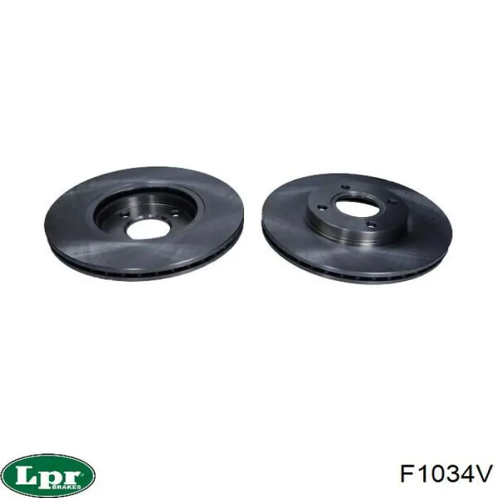 Тормоз дисковый передний LPR F1034V цена, от 37.64 USD