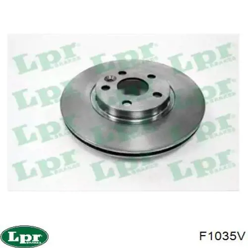 Передние тормозные диски F1035V LPR