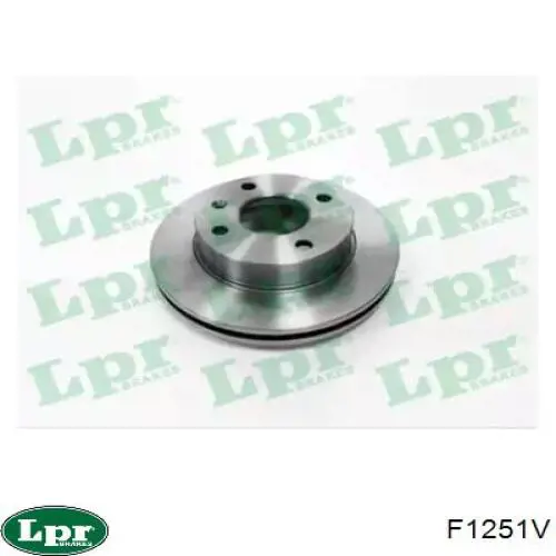 Передний тормозной диск LPR F1251V