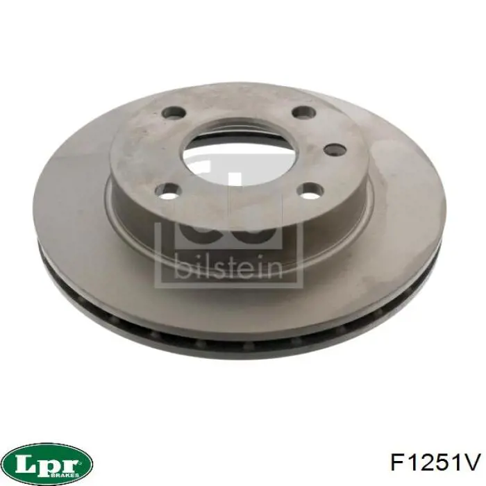 Тормоз дисковый передний LPR F1251V цена, от 24.20 USD