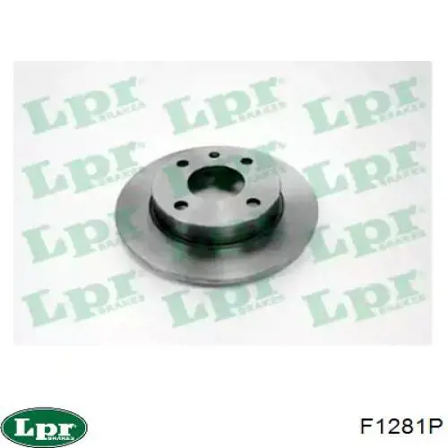 F1281P LPR передние тормозные диски