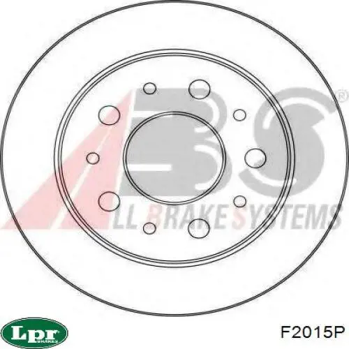 Тормозные диски F2015P LPR