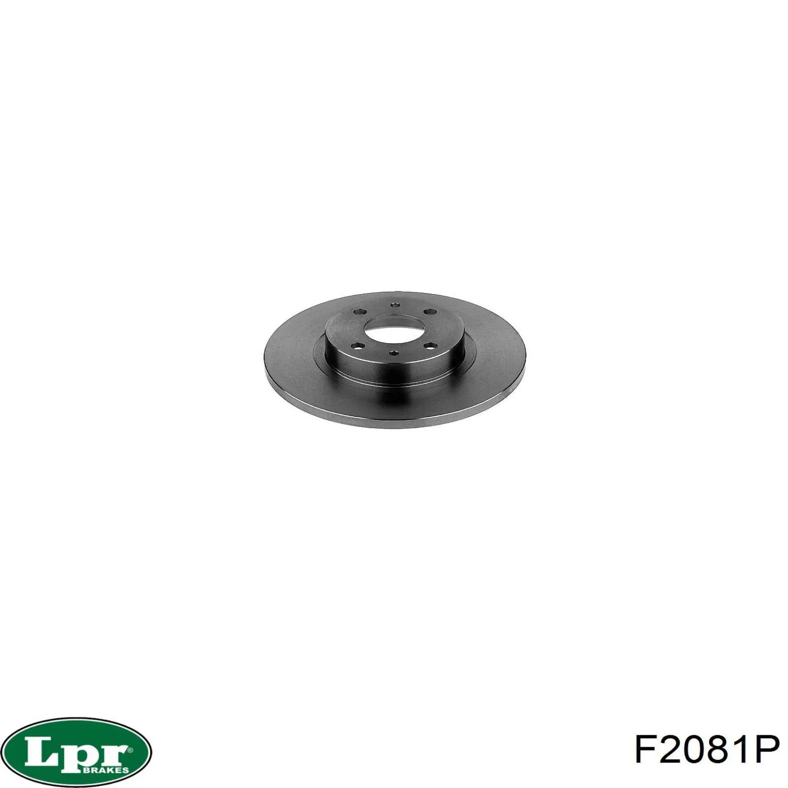 Тормозные диски F2081P LPR