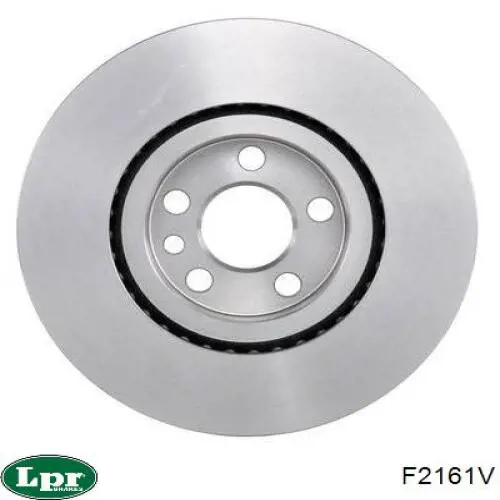 F2161V LPR Диск тормозной передний