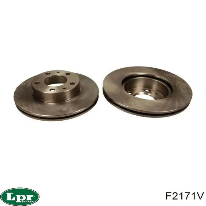Передние тормозные диски F2171V LPR