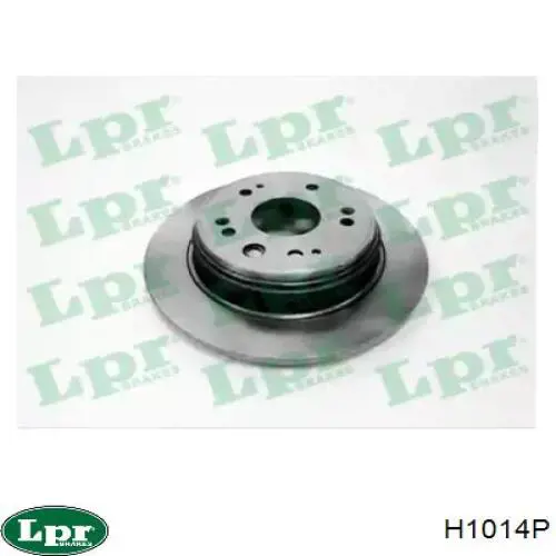 Тормозные диски H1014P LPR