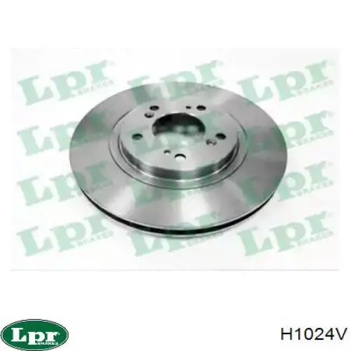 Передние тормозные диски H1024V LPR