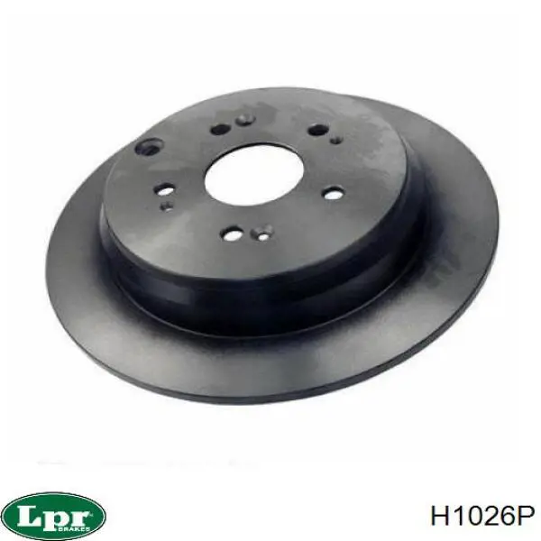 Диск гальмівний задній H1026P LPR
