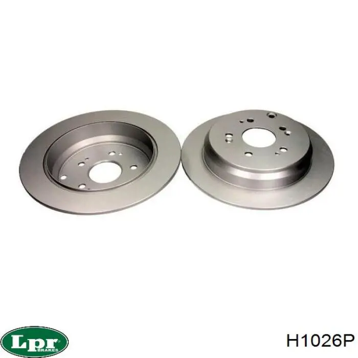 Тормозные диски H1026P LPR