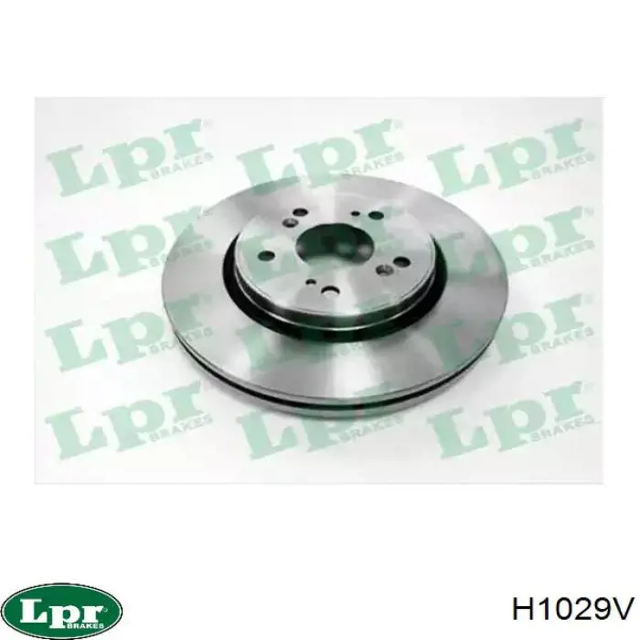 H1029V LPR тормозные диски