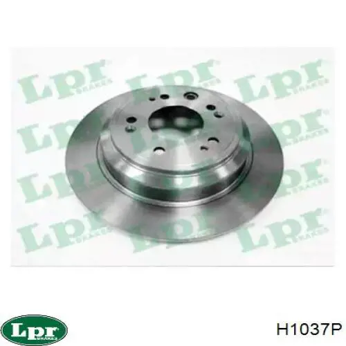 Задний тормозной диск LPR H1037P цена, от 32.12 USD