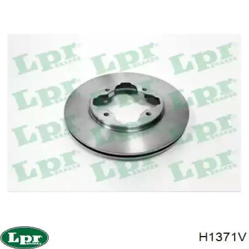 H1371V LPR диск тормозной передний