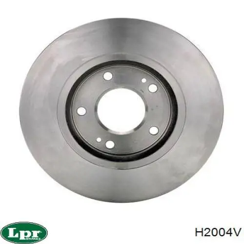 Передний тормозной диск LPR H2004V