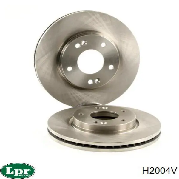 H2004V LPR Диск тормозной передний