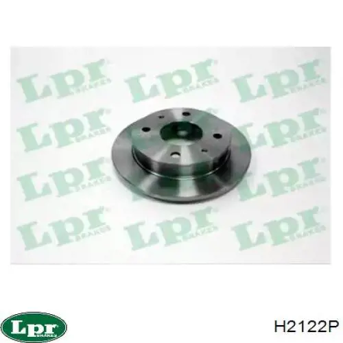 H2122P LPR диск тормозной передний