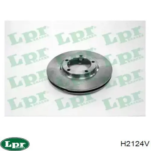 Передние тормозные диски H2124V LPR