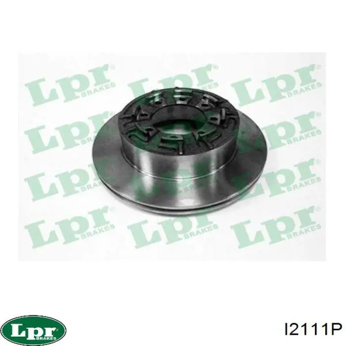 I2111P LPR диск тормозной задний