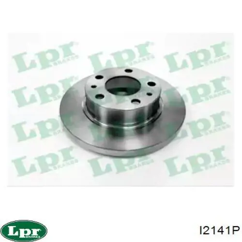 I2141P LPR Диск тормозной передний