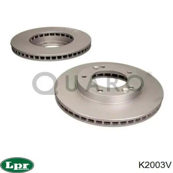 Передние тормозные диски K2003V LPR