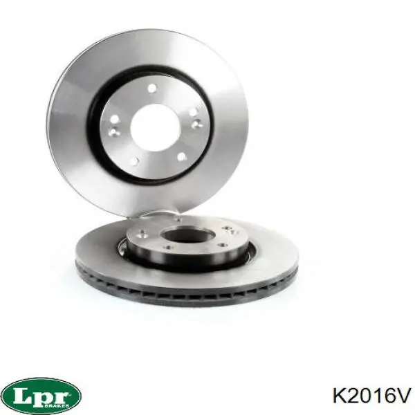 Передний тормозной диск LPR K2016V