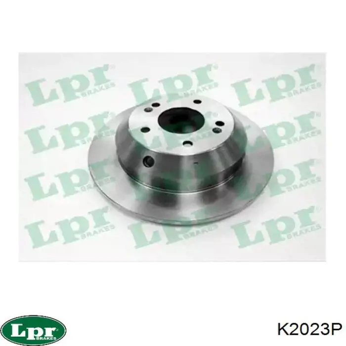 K2023P LPR диск тормозной задний