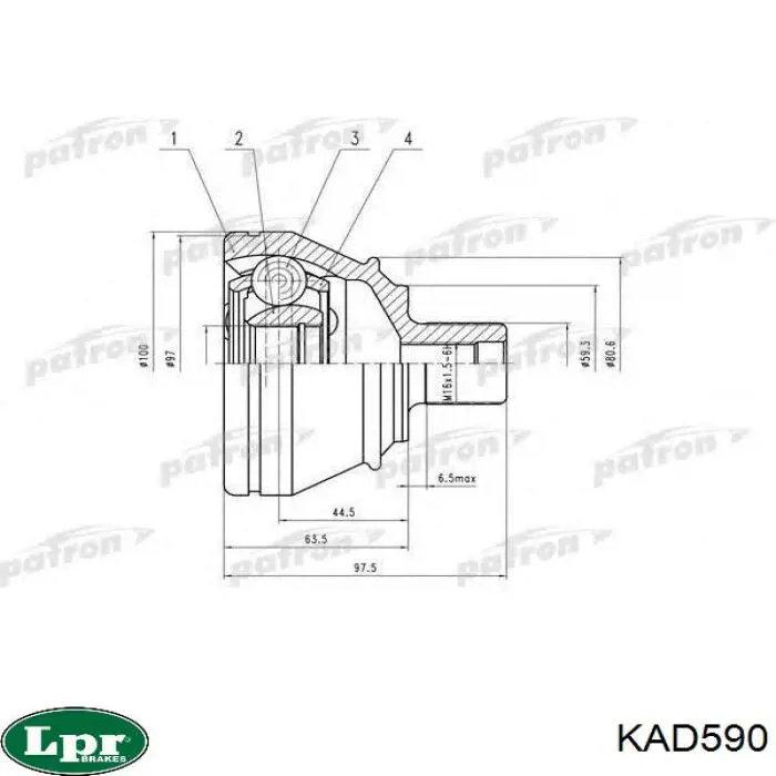 KAD590 LPR