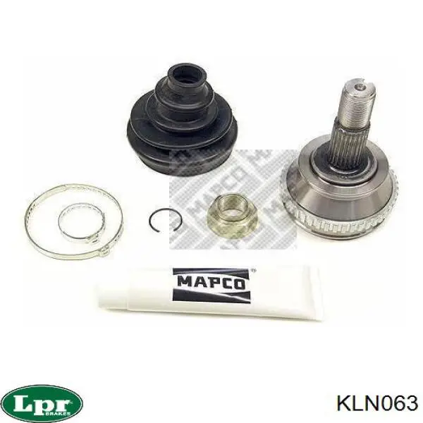 ШРУС наружный передний KLN063 LPR