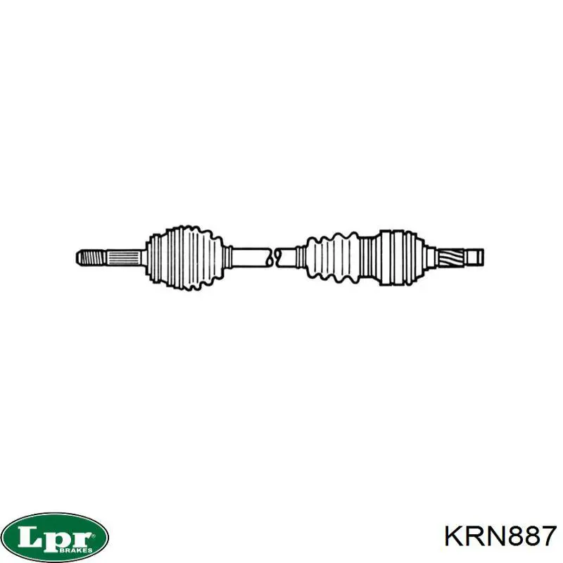 Граната колесная LPR KRN887 цена, от 34.14 USD