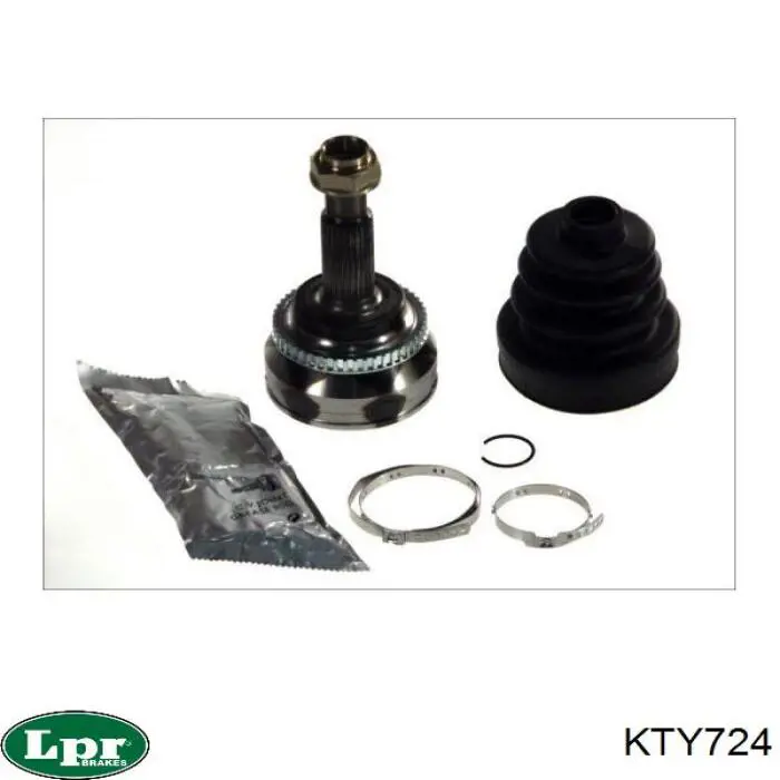 ШРУС наружный передний KTY724 LPR