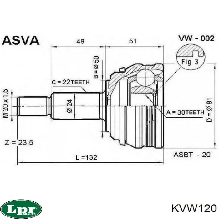 Граната колесная LPR KVW120 цена, от 19.91 USD