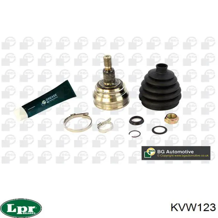 ШРУС наружный передний KVW123 LPR