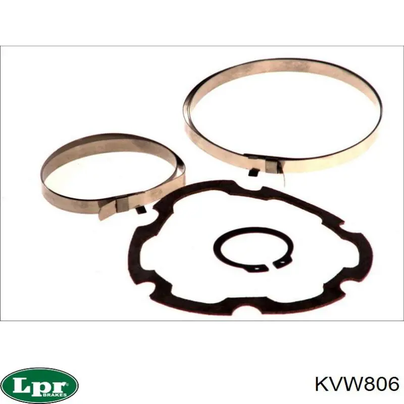 Шарнир угловых скоростей внутренний передний LPR KVW806 цена, от 33.40 USD